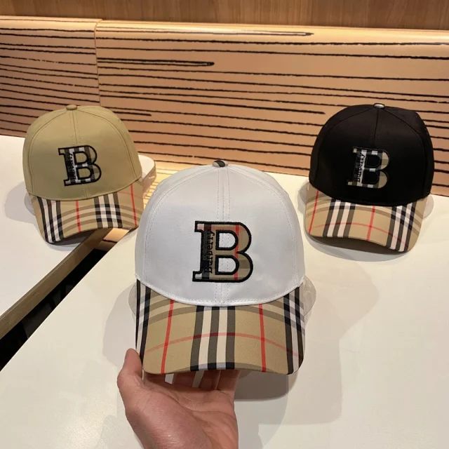 Fendi Hats Logo Baseball Cap with Contrast Whipstitch Brim product detail image 8