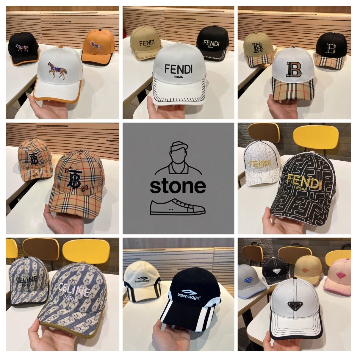 Brand collection baseball caps - 131218