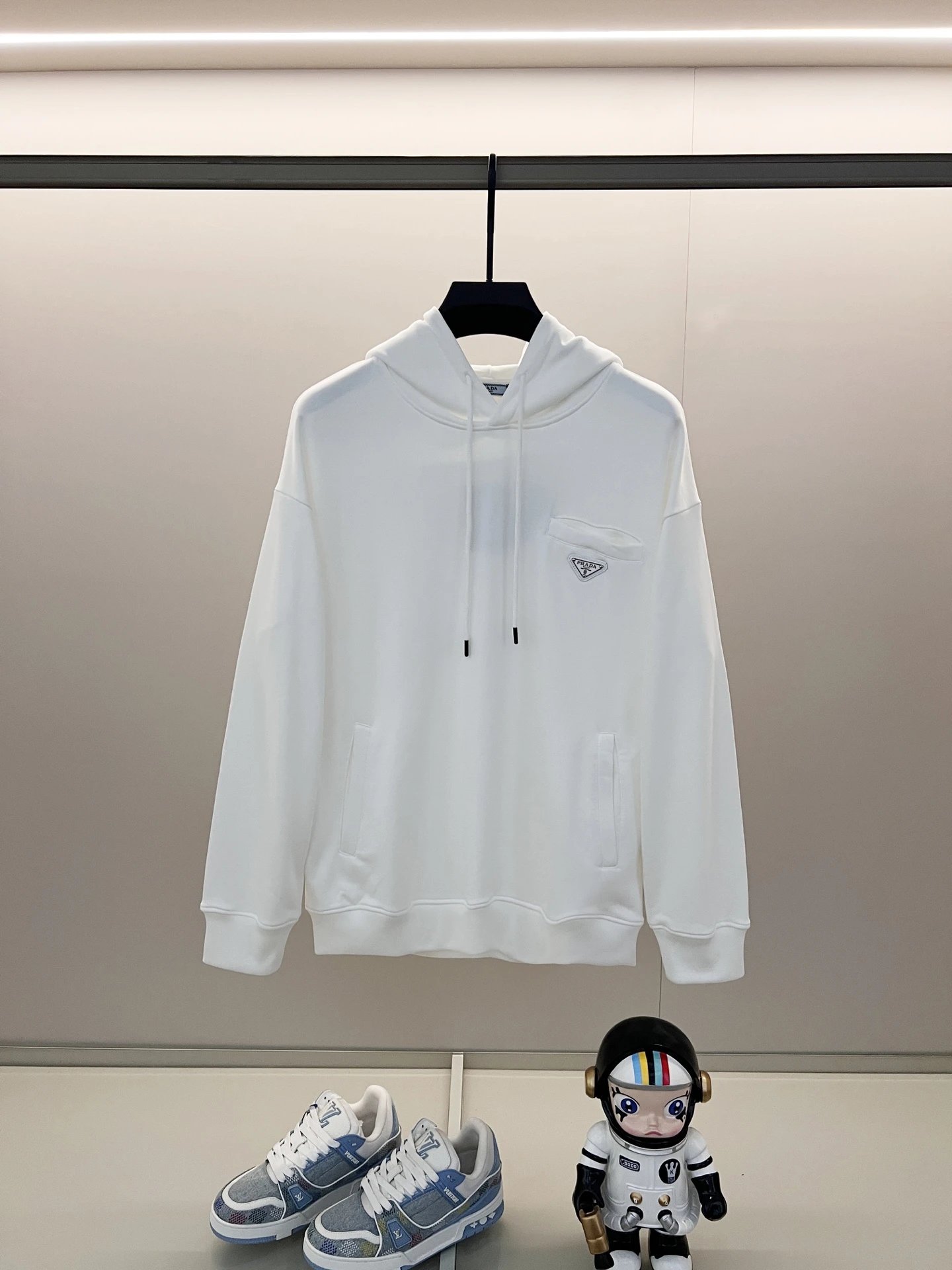 Prada Hoodies & Sweatshirts Triangle Logo and image 4