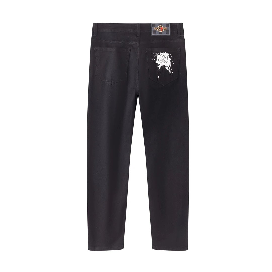 Moncler Jeans Straight-leg logo-patch — 05