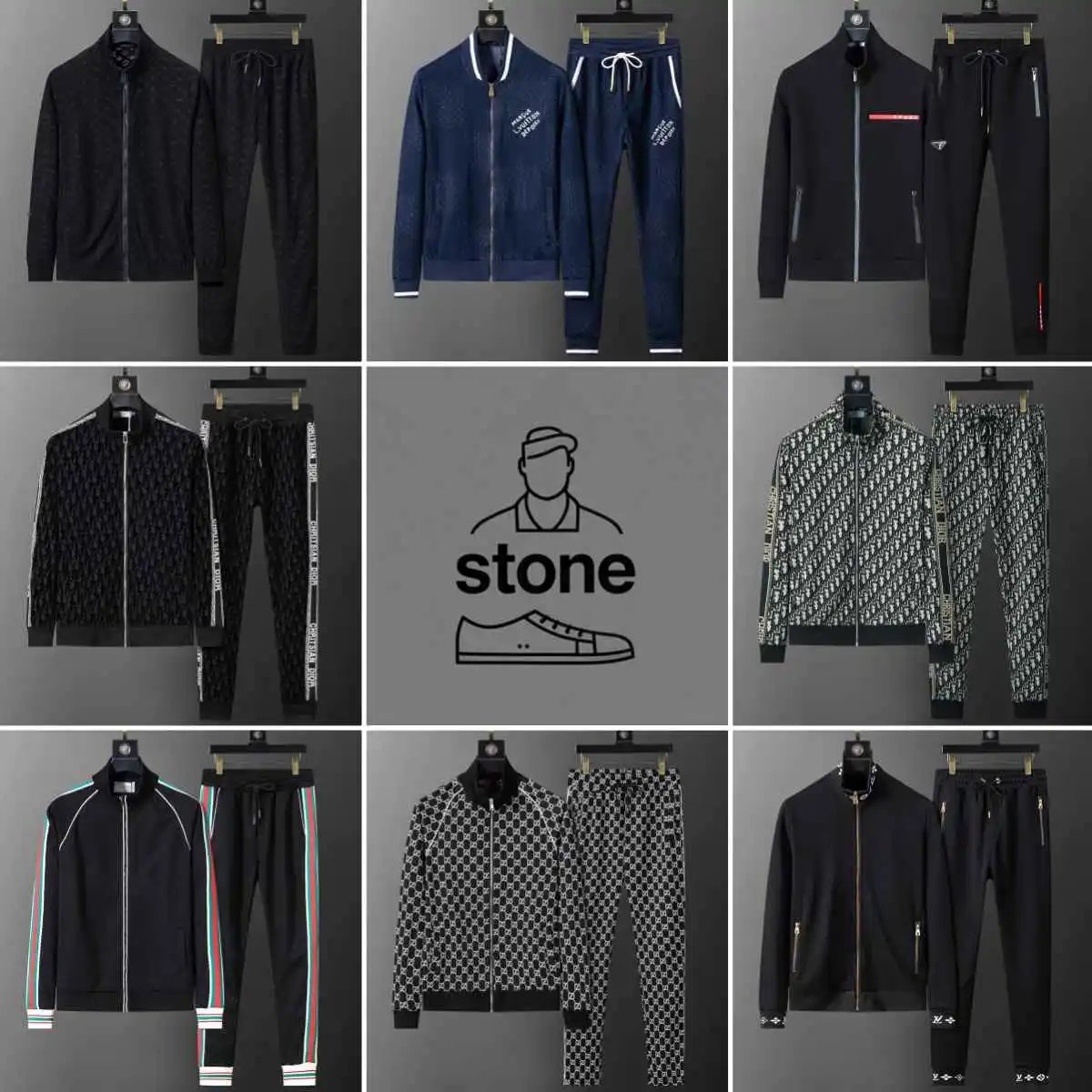collection brand tracksuit - 131317