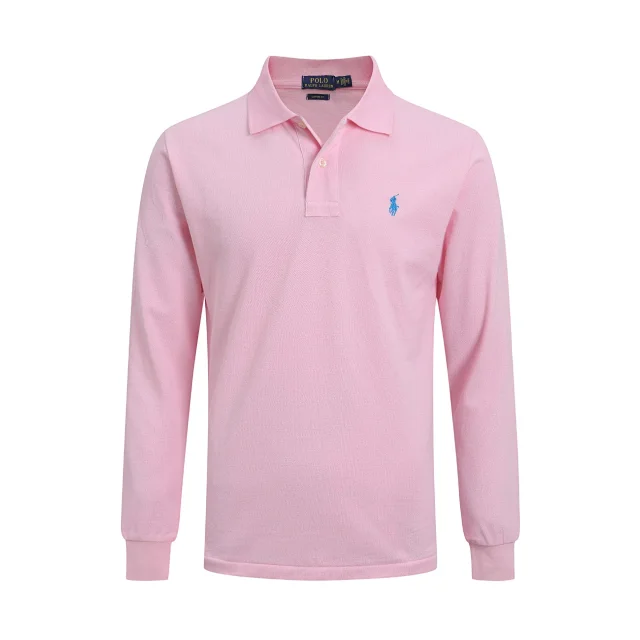 Polo Ralph Lauren Shirts Custom Fit long-sleeve shirt with Big Pony embroidery product detail image 11