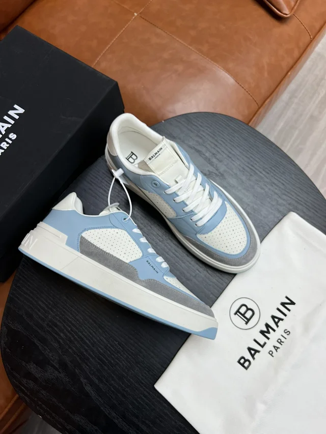 Balmain Sneakers Low-Top Lace-Up Logo product detail image 5