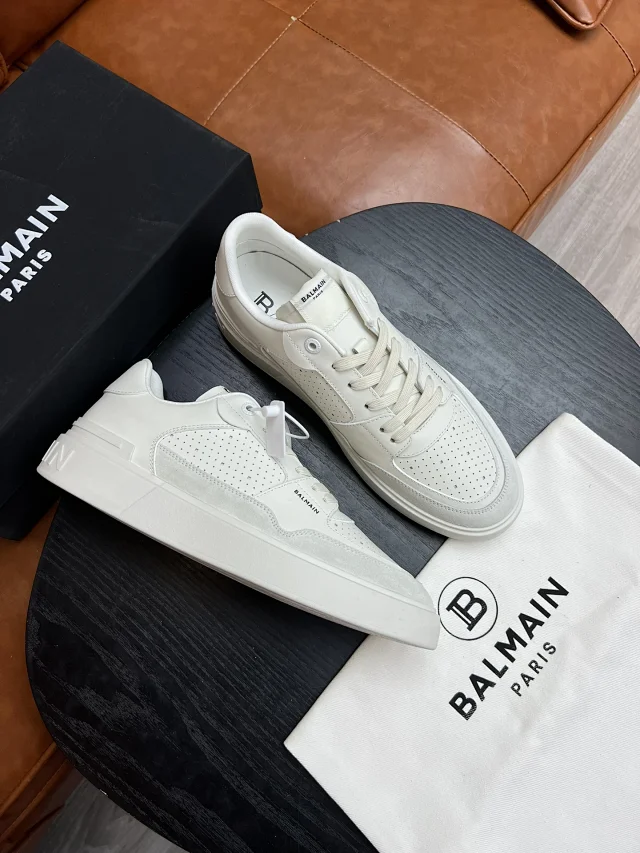 Balmain Sneakers Low-Top Lace-Up Logo product detail image 6