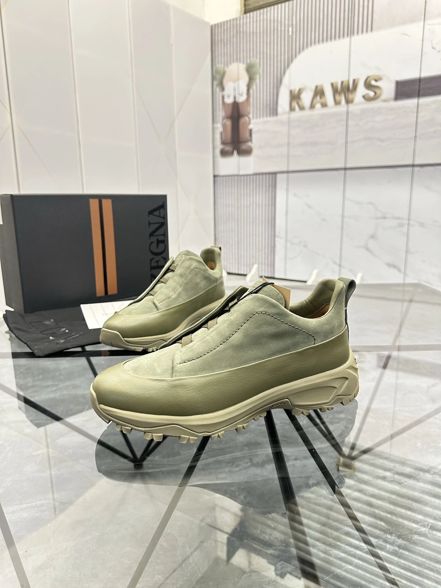 Zegna Sneakers Triple Stitch Vetta — 03