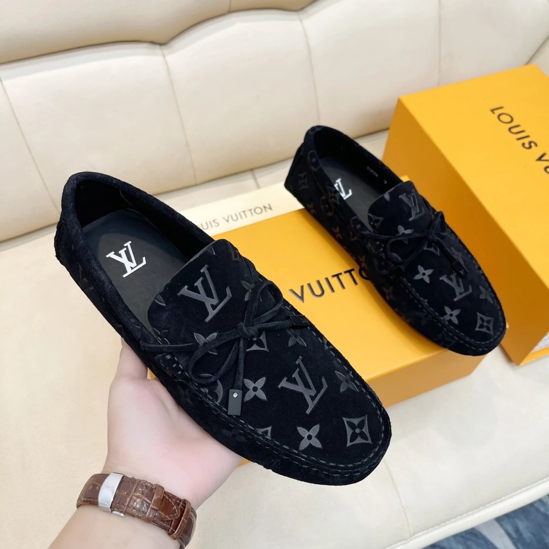 Louis Vuitton Leather Shoes Monogram loafers image 2