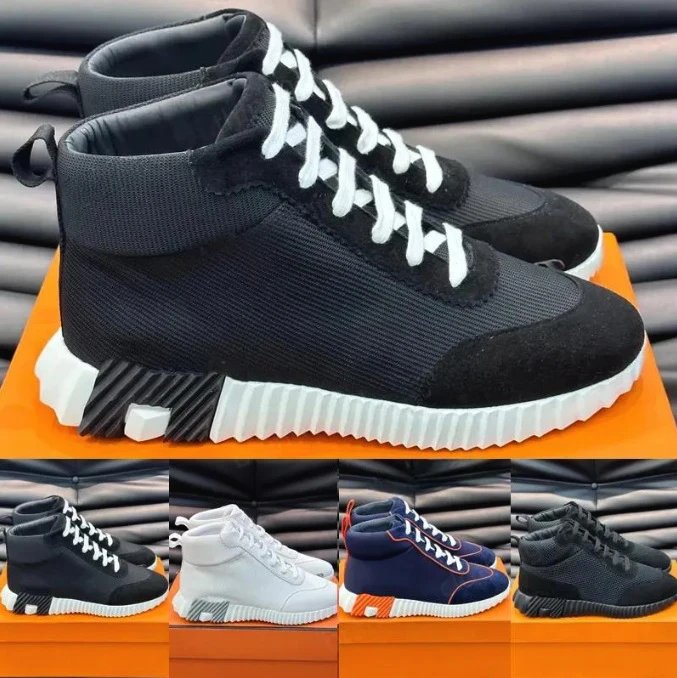Unbranded Sneakers High-Top Lace-Up with Ribbed Sole image 6