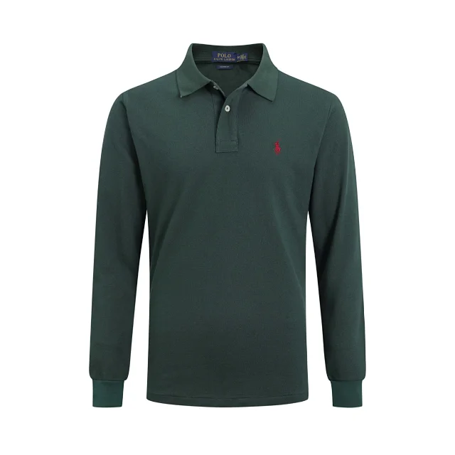 Polo Ralph Lauren Shirts Custom Fit long-sleeve shirt with Big Pony embroidery product detail image 13