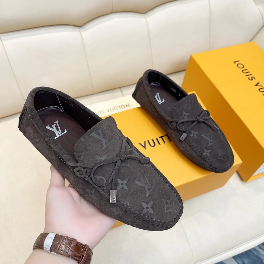 Louis Vuitton Leather Shoes Monogram loafers image 3