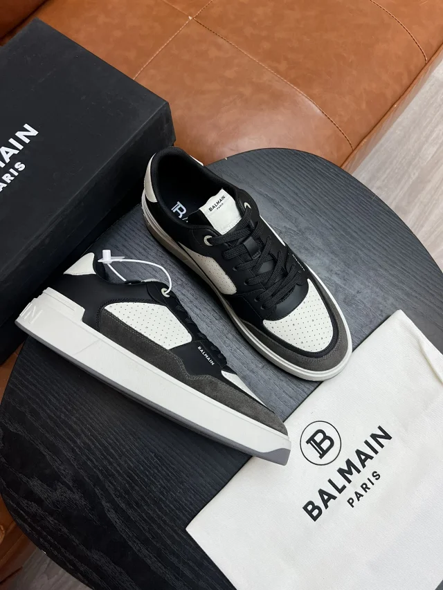 Balmain Sneakers Low-Top Lace-Up Logo product detail image 7