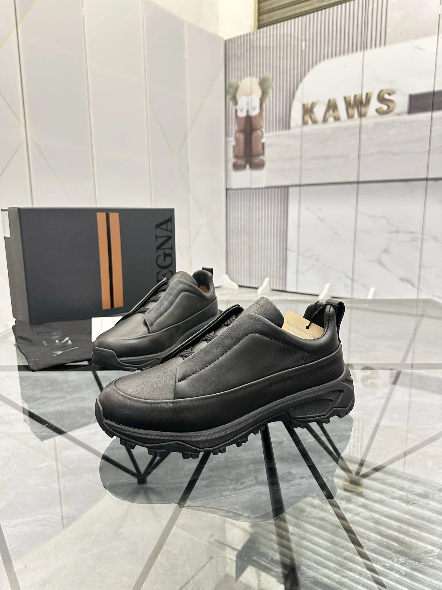 Zegna Sneakers Triple Stitch Vetta — 15