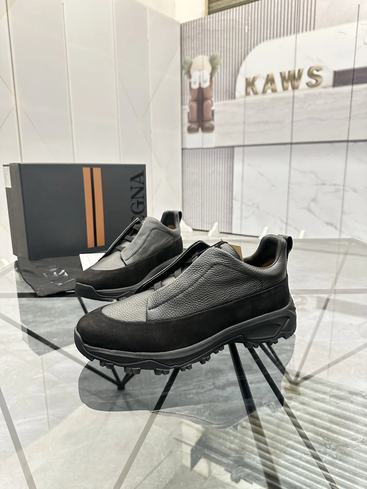 Zegna Sneakers Triple Stitch Vetta — 13