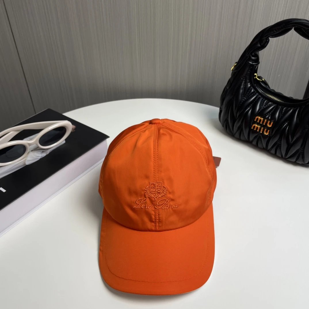 Loro Piana Hats Embroidered Crest Baseball Cap with Contrast Piping image 6
