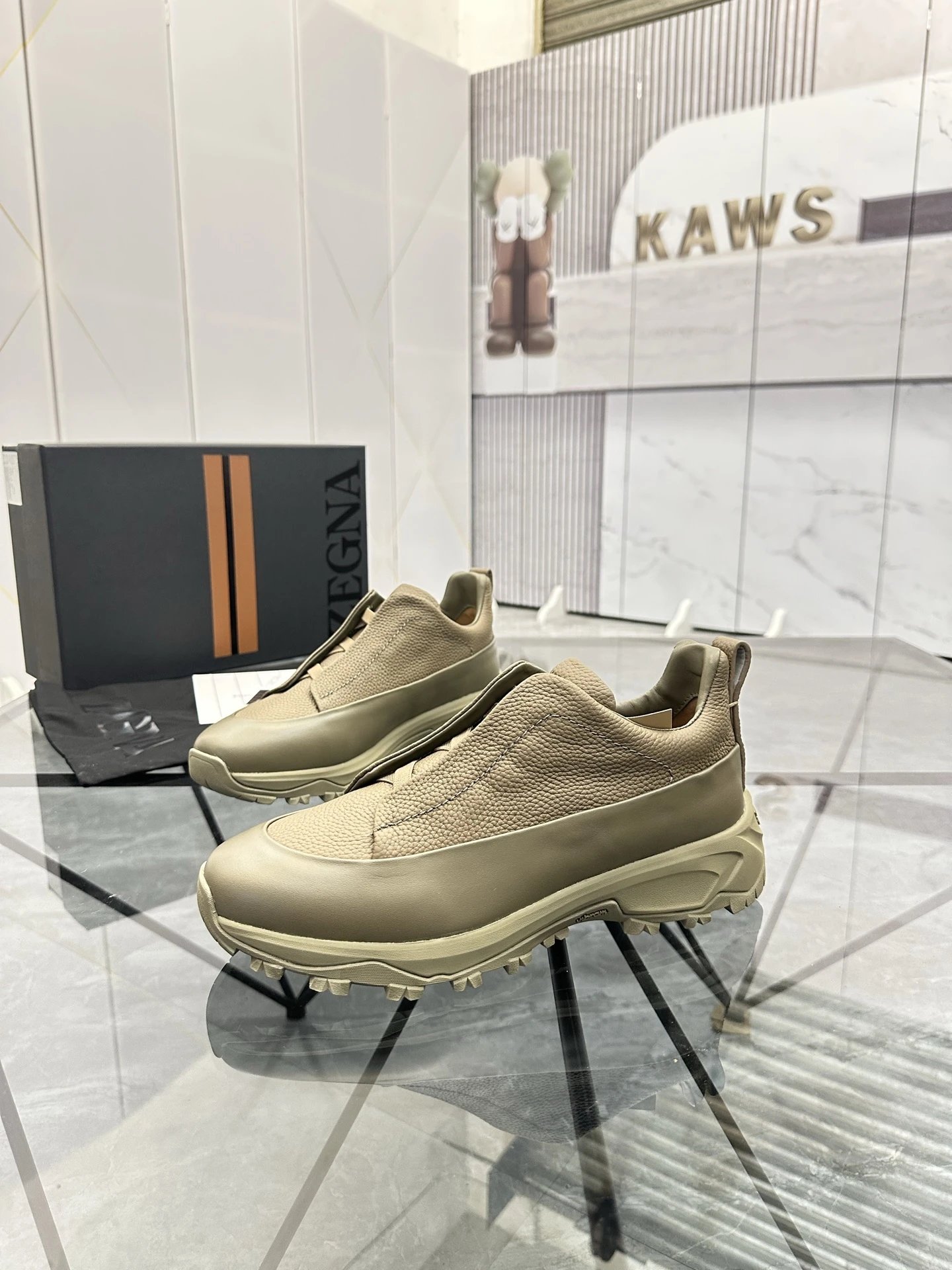 Zegna Sneakers Triple Stitch Vetta — 14