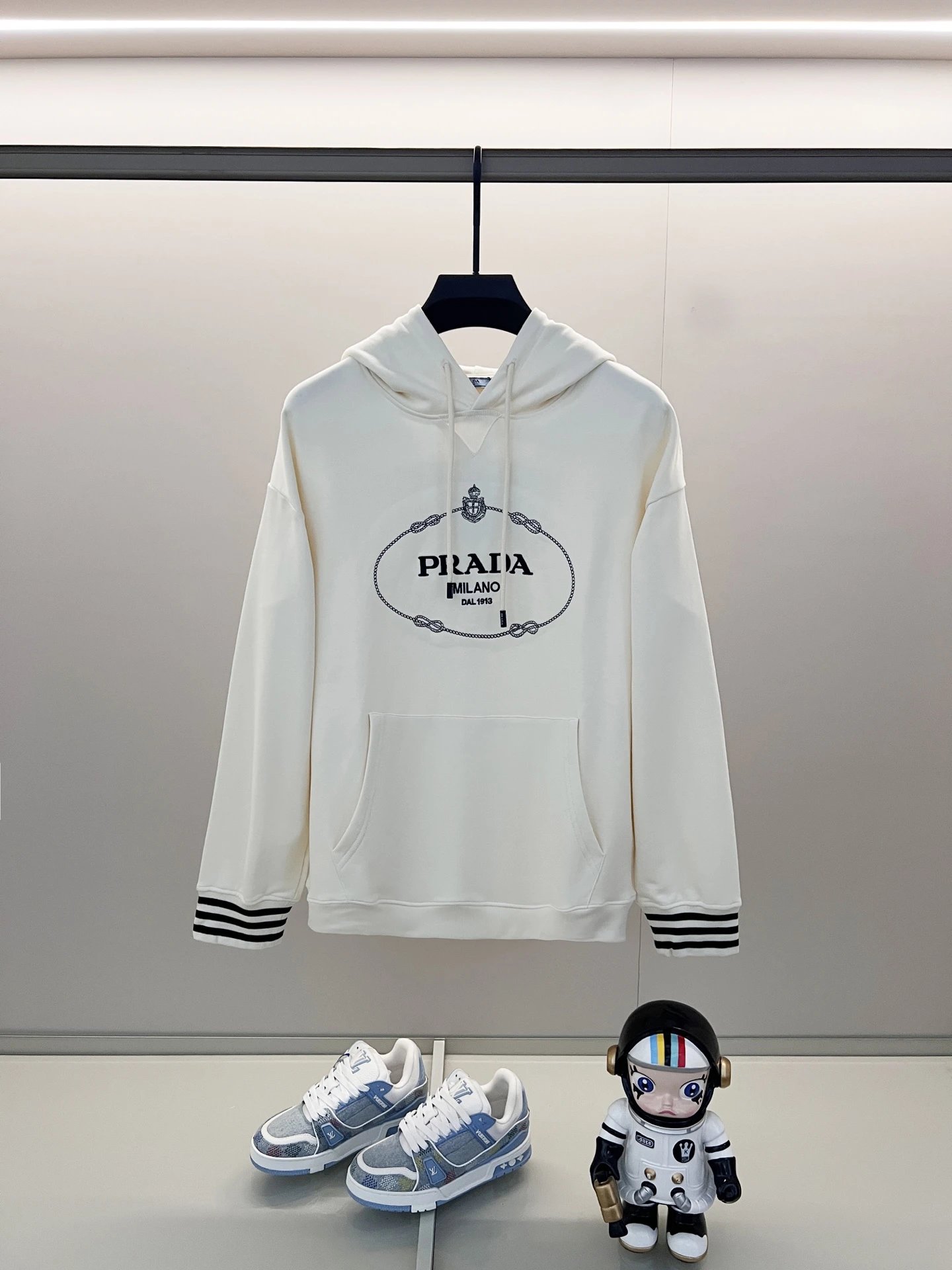 Prada Hoodies & Sweatshirts Triangle Logo and image 2