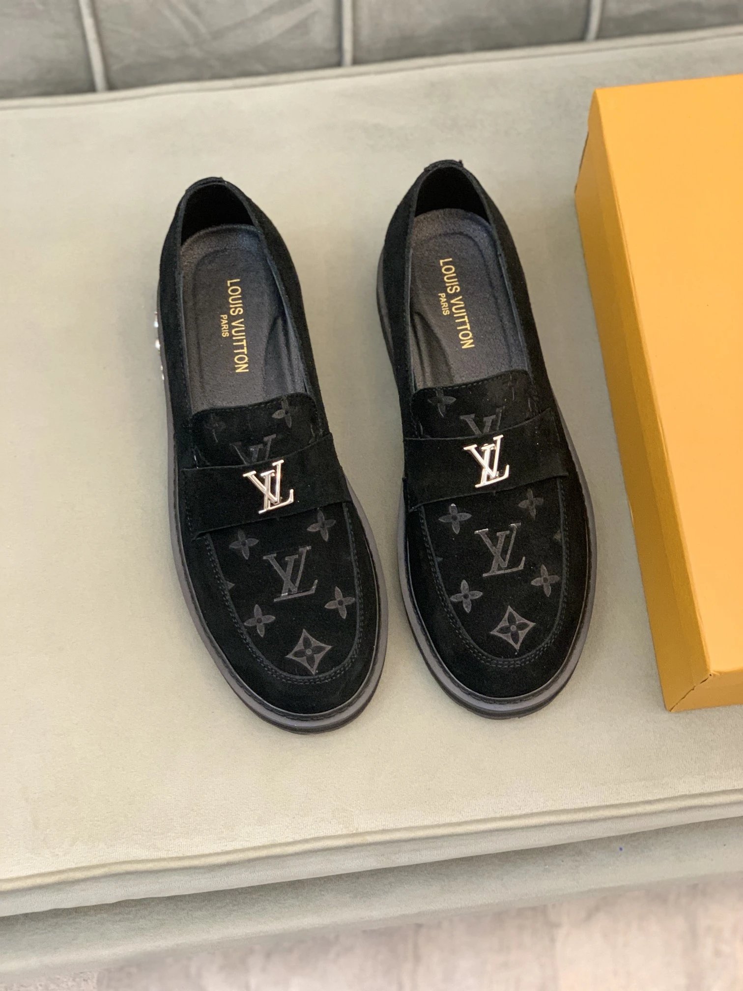 Louis Vuitton Leather Shoes Monogram loafers image 9