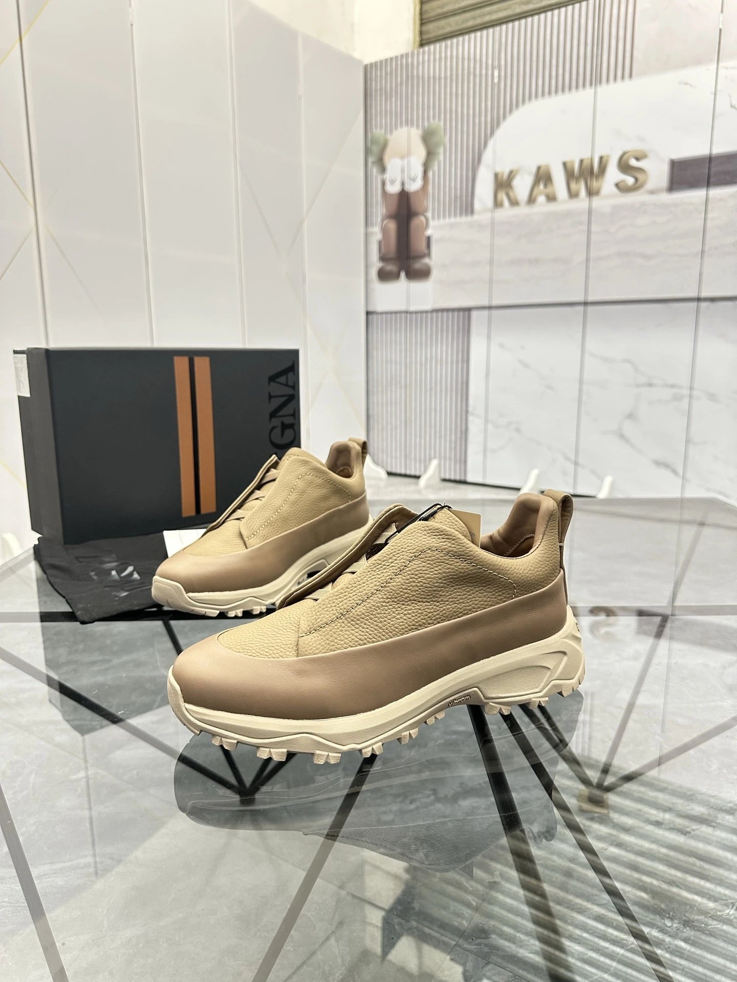 Zegna Sneakers Triple Stitch Vetta — 12