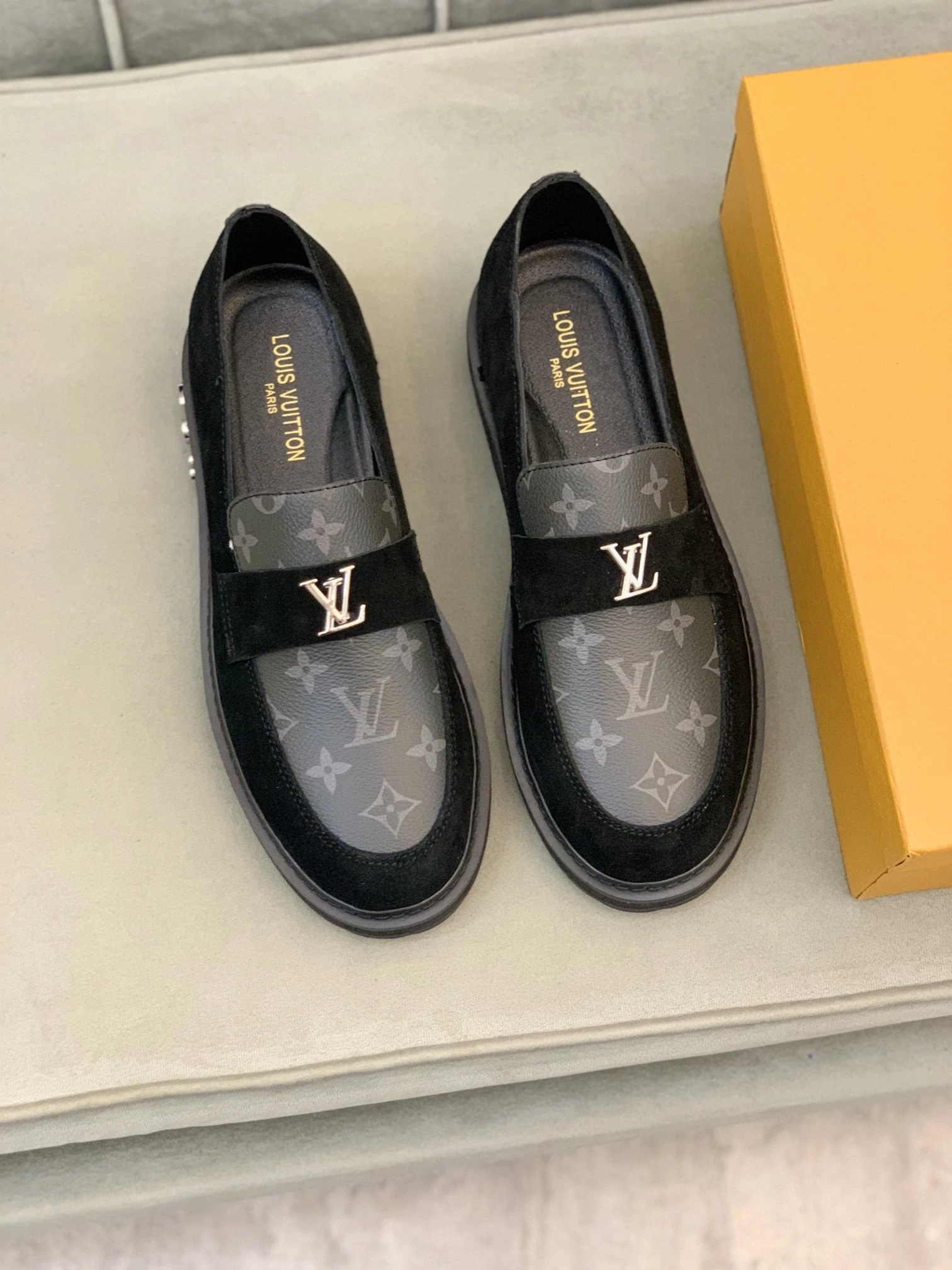 Louis Vuitton Leather Shoes Monogram loafers image 8