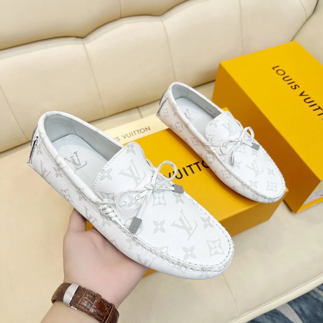Louis Vuitton Leather Shoes Monogram loafers image 5
