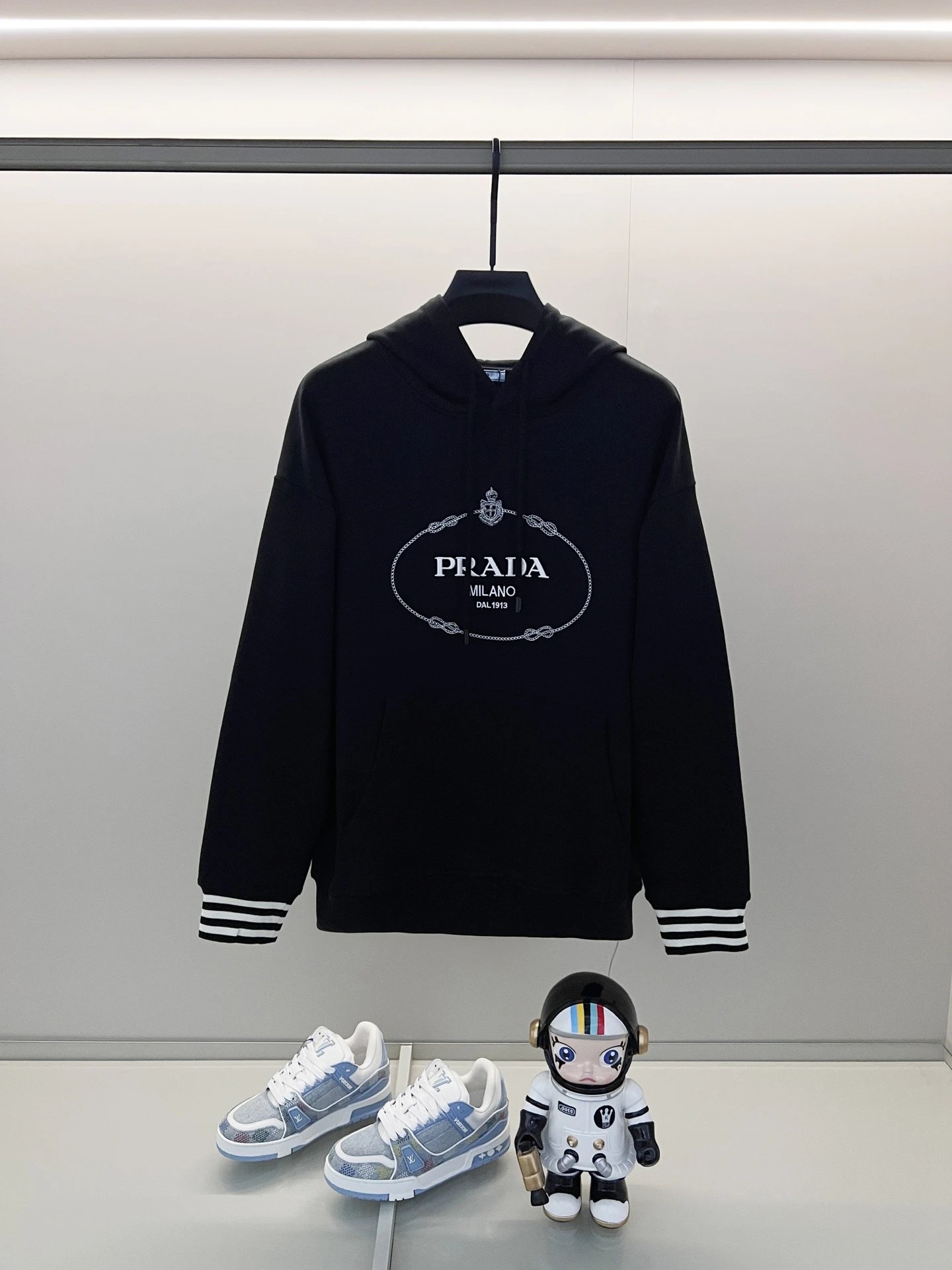 Prada Hoodies & Sweatshirts Triangle Logo and image 3