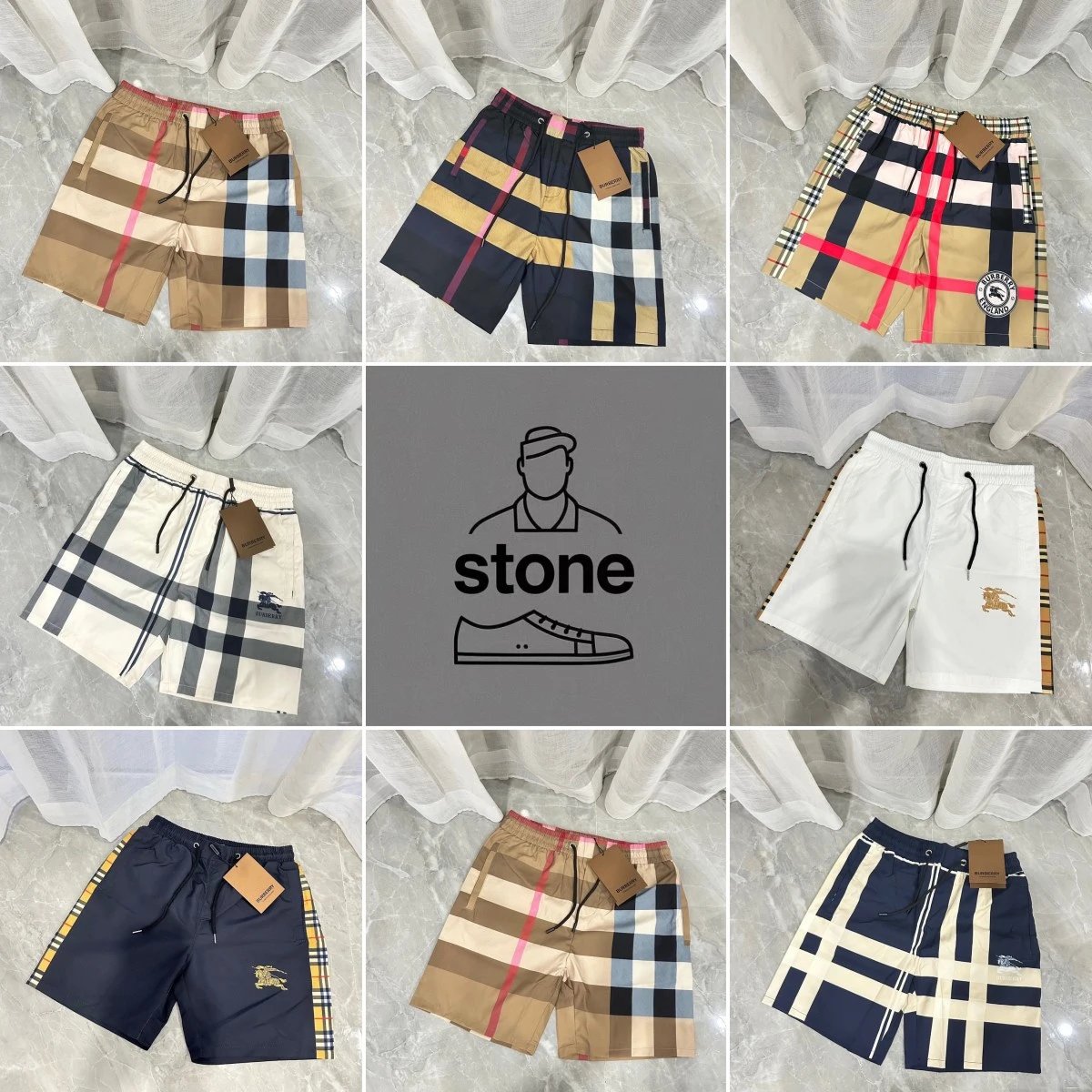 2025ss 8ur8erry shorts - 131266