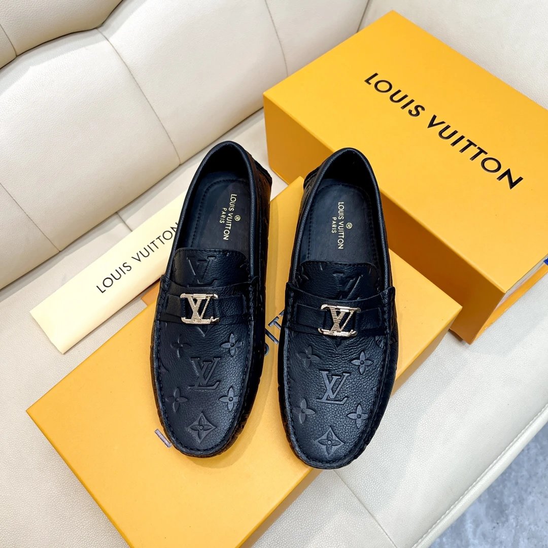 Louis Vuitton Leather Shoes Monogram loafers — 13