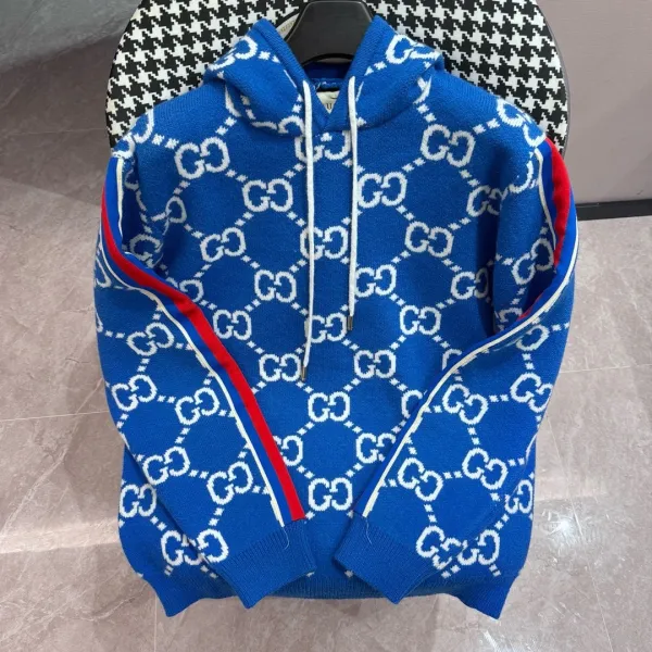 Gucci Logo-Print Black Hoodie - 12