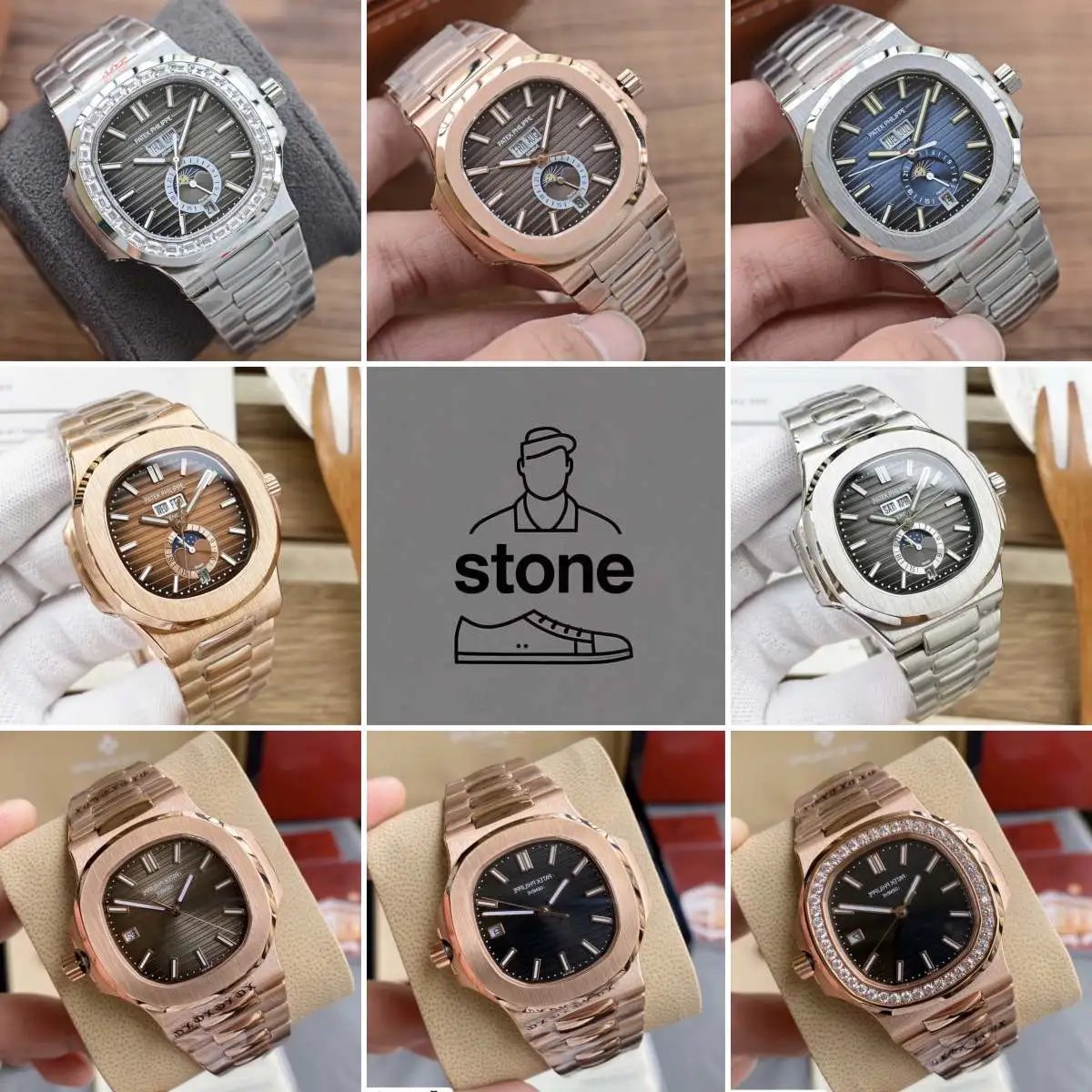 Stone Automatic Silv