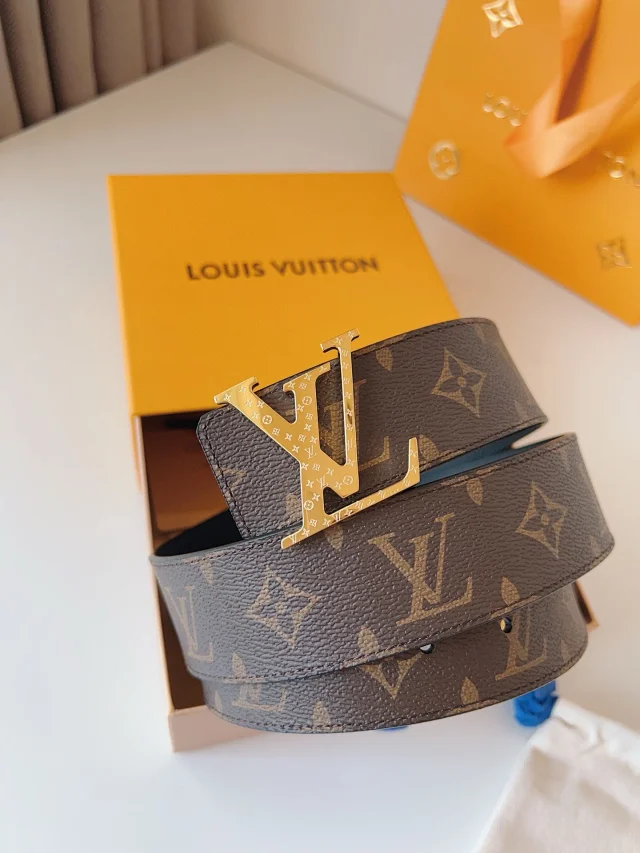 Louis Vuitton Belts LV buckle monogram belt product detail image 1