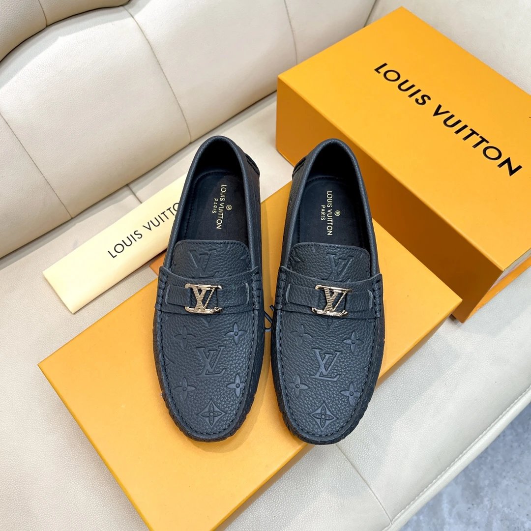 Louis Vuitton Leather Shoes Monogram loafers — 14