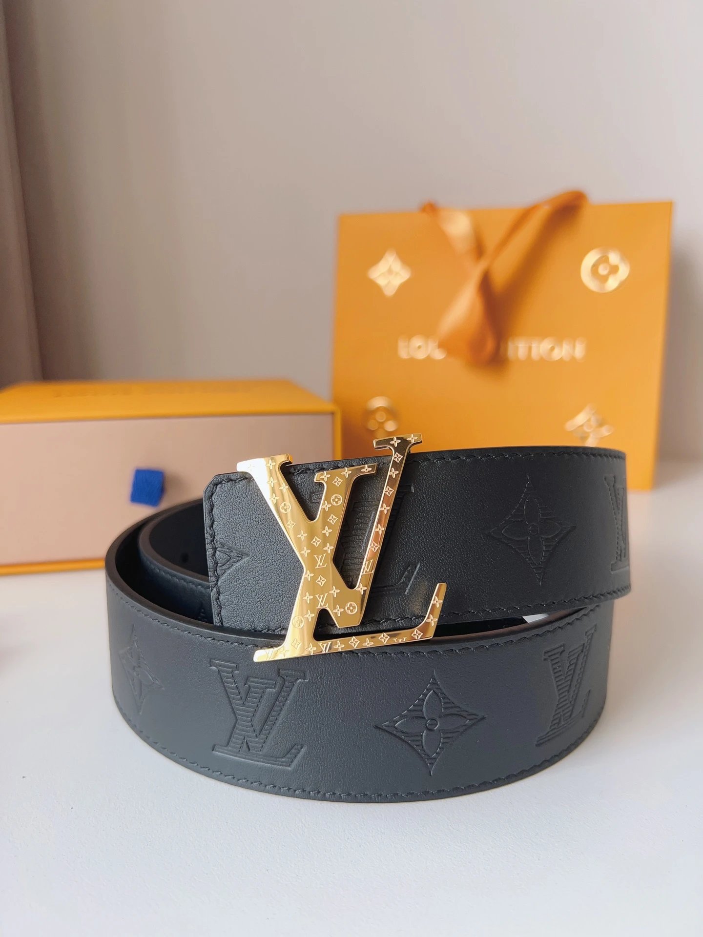 Louis Vuitton Belts LV buckle monogram belt — 27