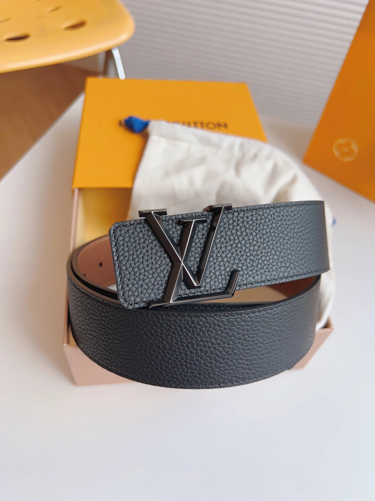 Louis Vuitton Belts LV buckle monogram belt — 10