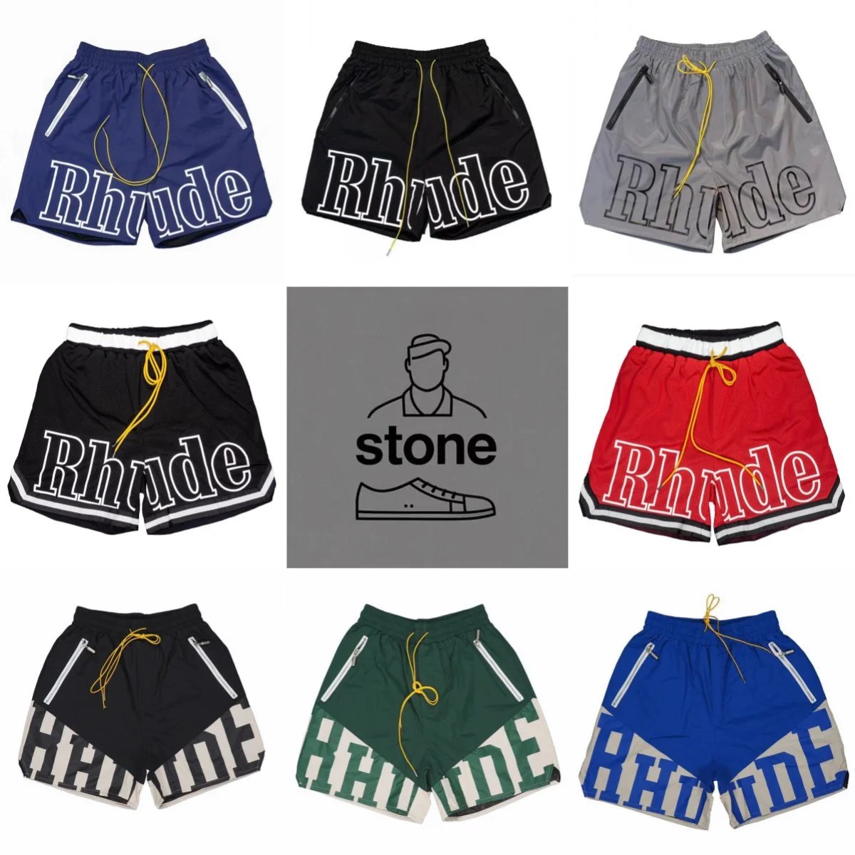 Rh&mu;de Five cent hip hop shorts - 132265