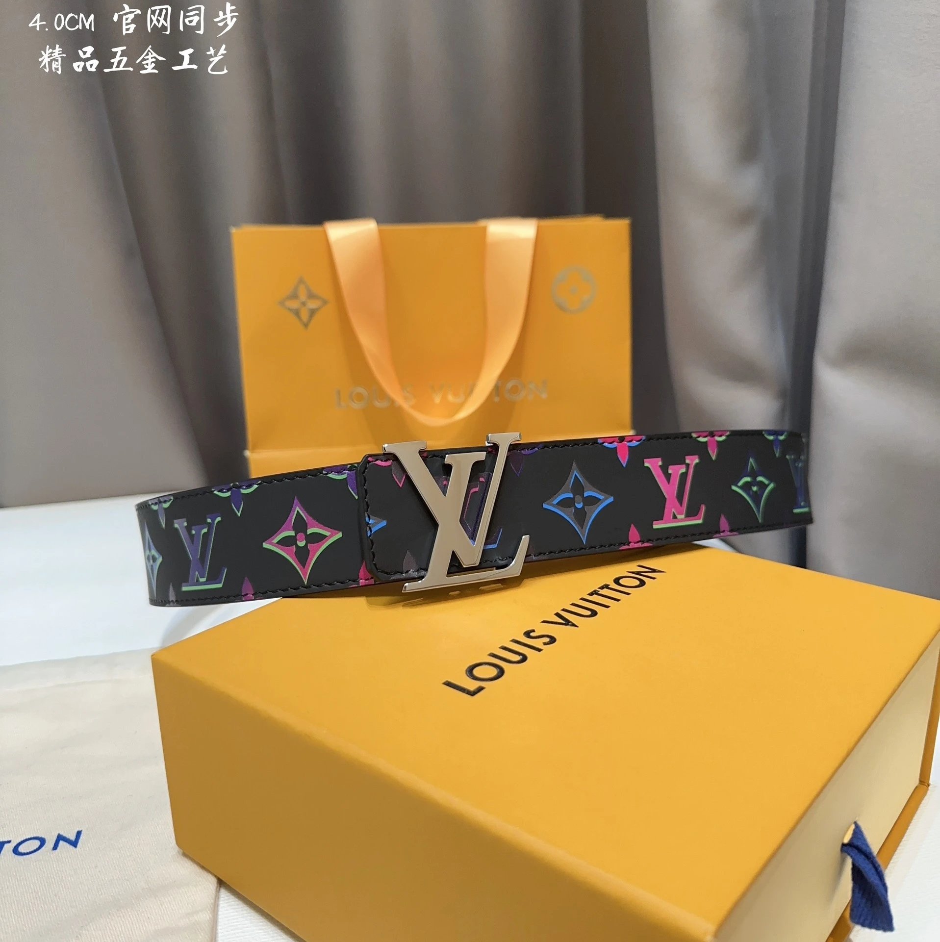 Louis Vuitton Belts LV buckle monogram belt — 35