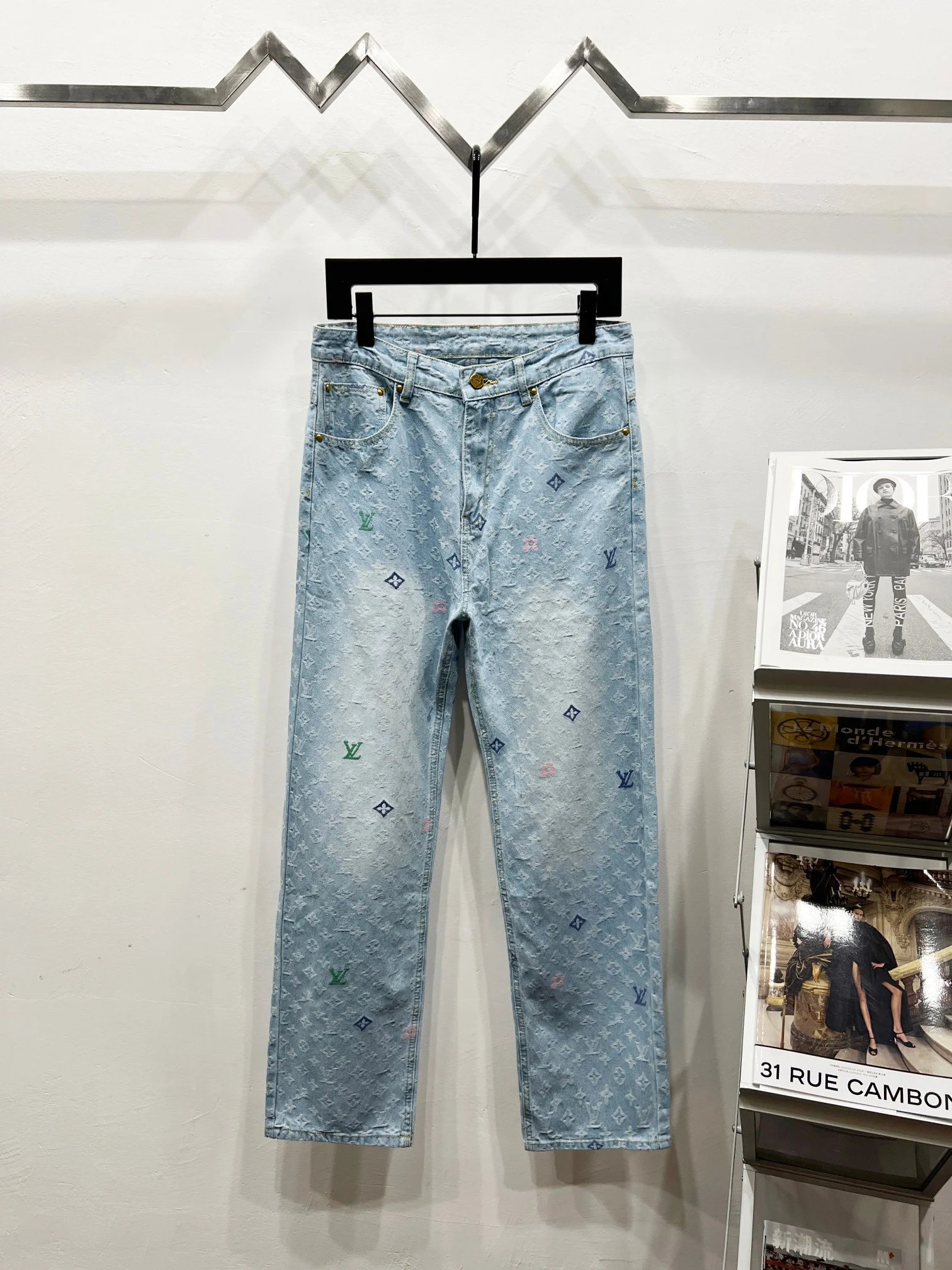 Louis Vuitton Jeans Monogram Denim image 8