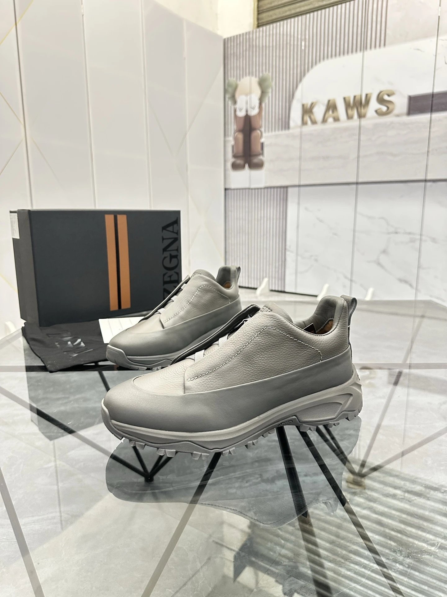 Zegna Sneakers Triple Stitch Vetta — 11