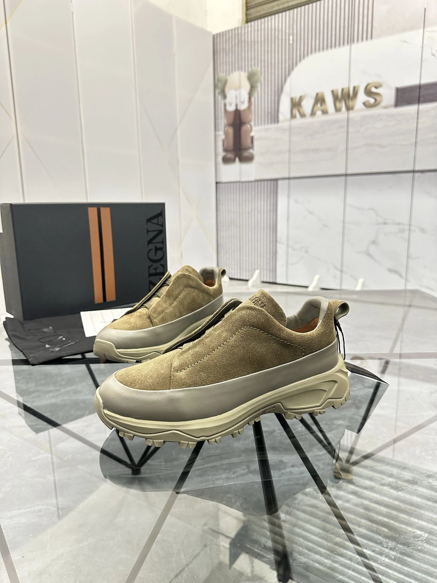 Zegna Sneakers Triple Stitch Vetta — 06