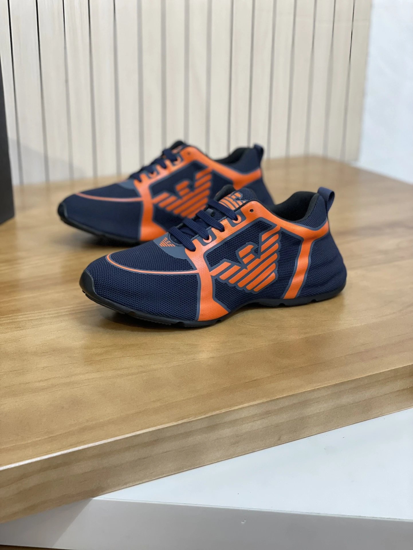 Emporio Armani Sneakers Lace-Up Logo-Print image 5