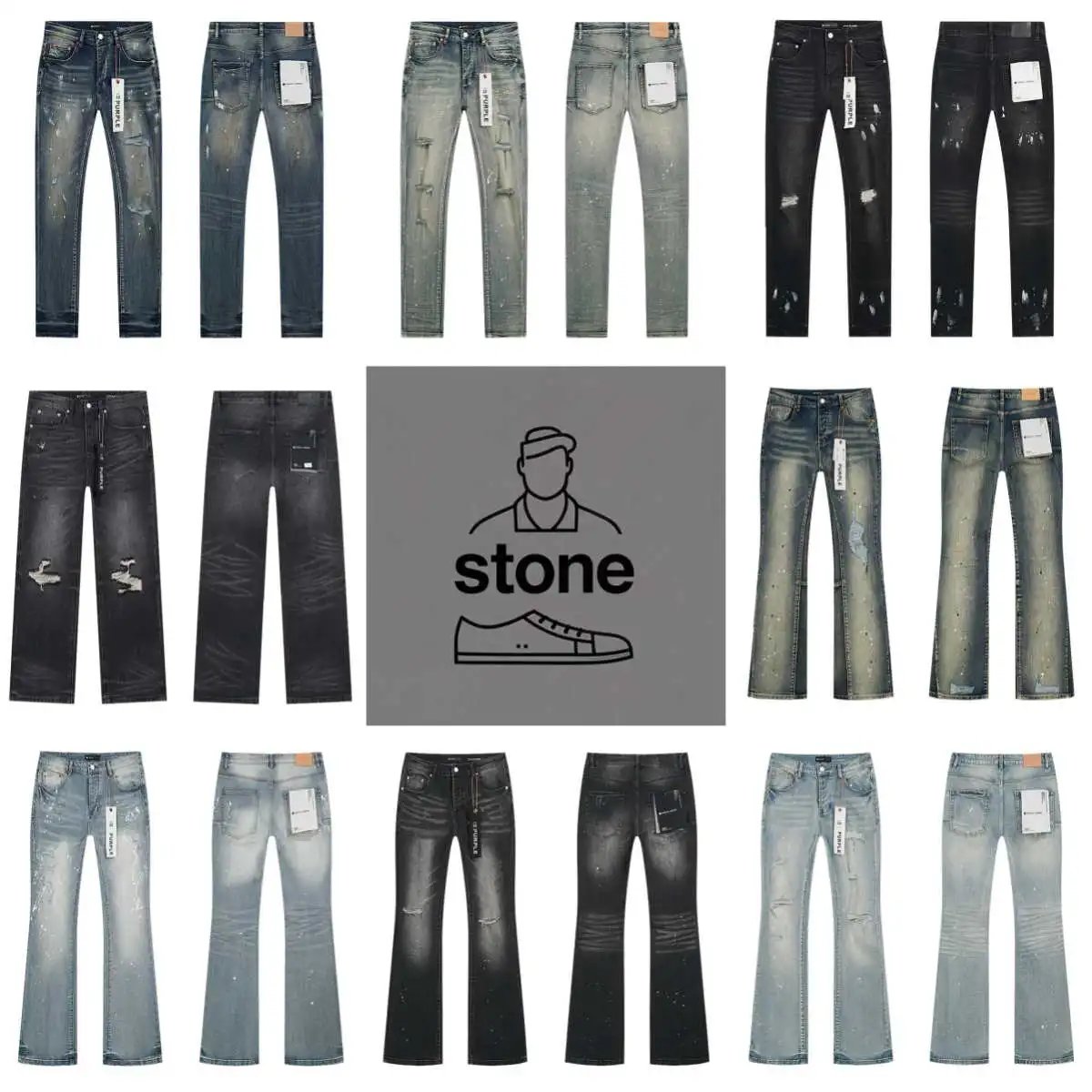 purp11e jeans - 131292