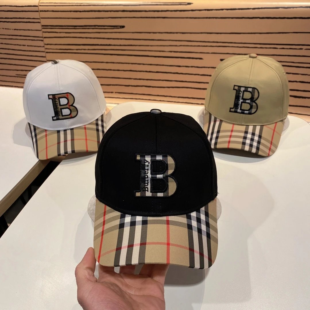 Fendi Hats Logo Baseball Cap with Contrast Whipstitch Brim image 13