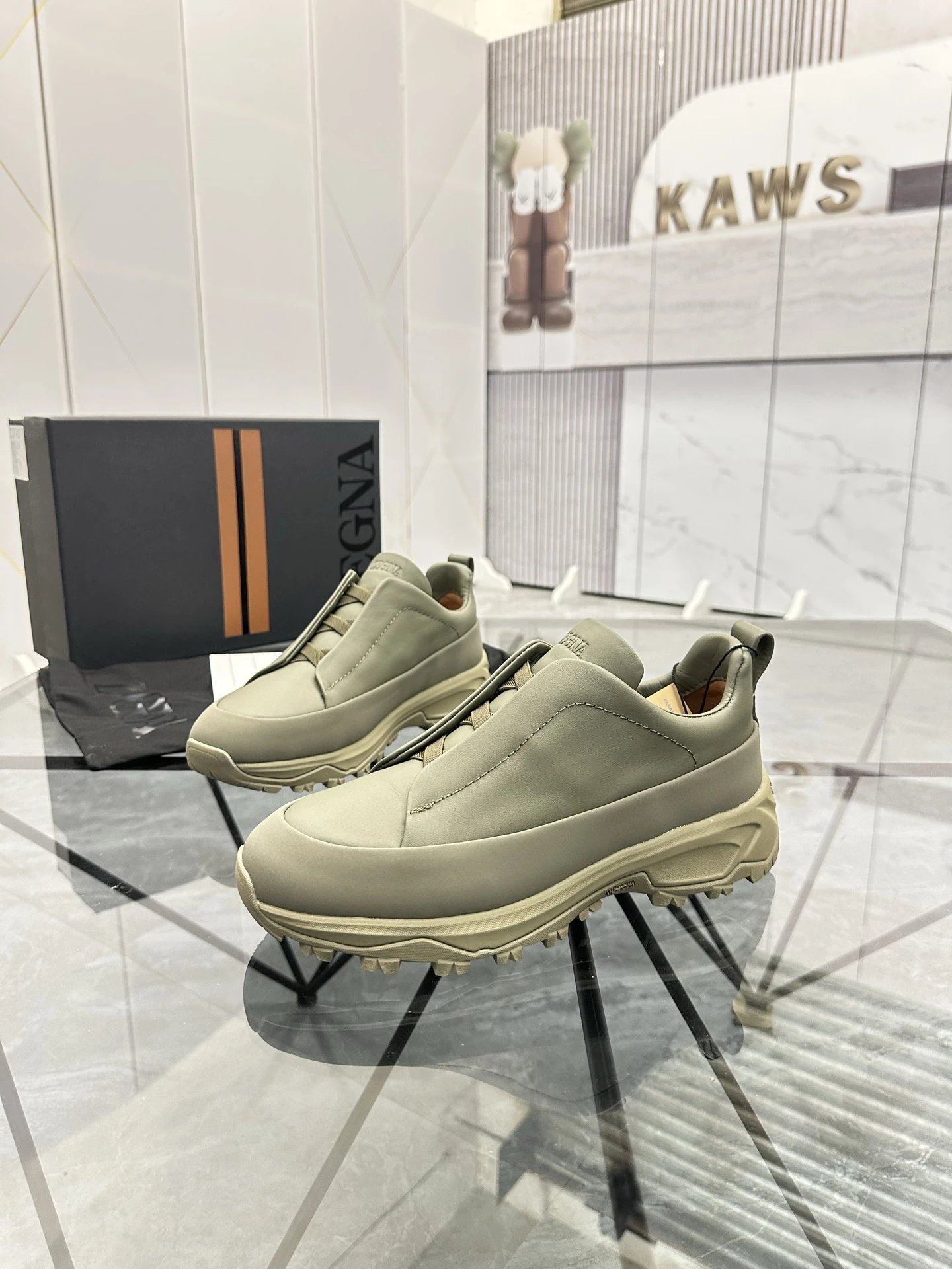 Zegna Sneakers Triple Stitch Vetta — 19