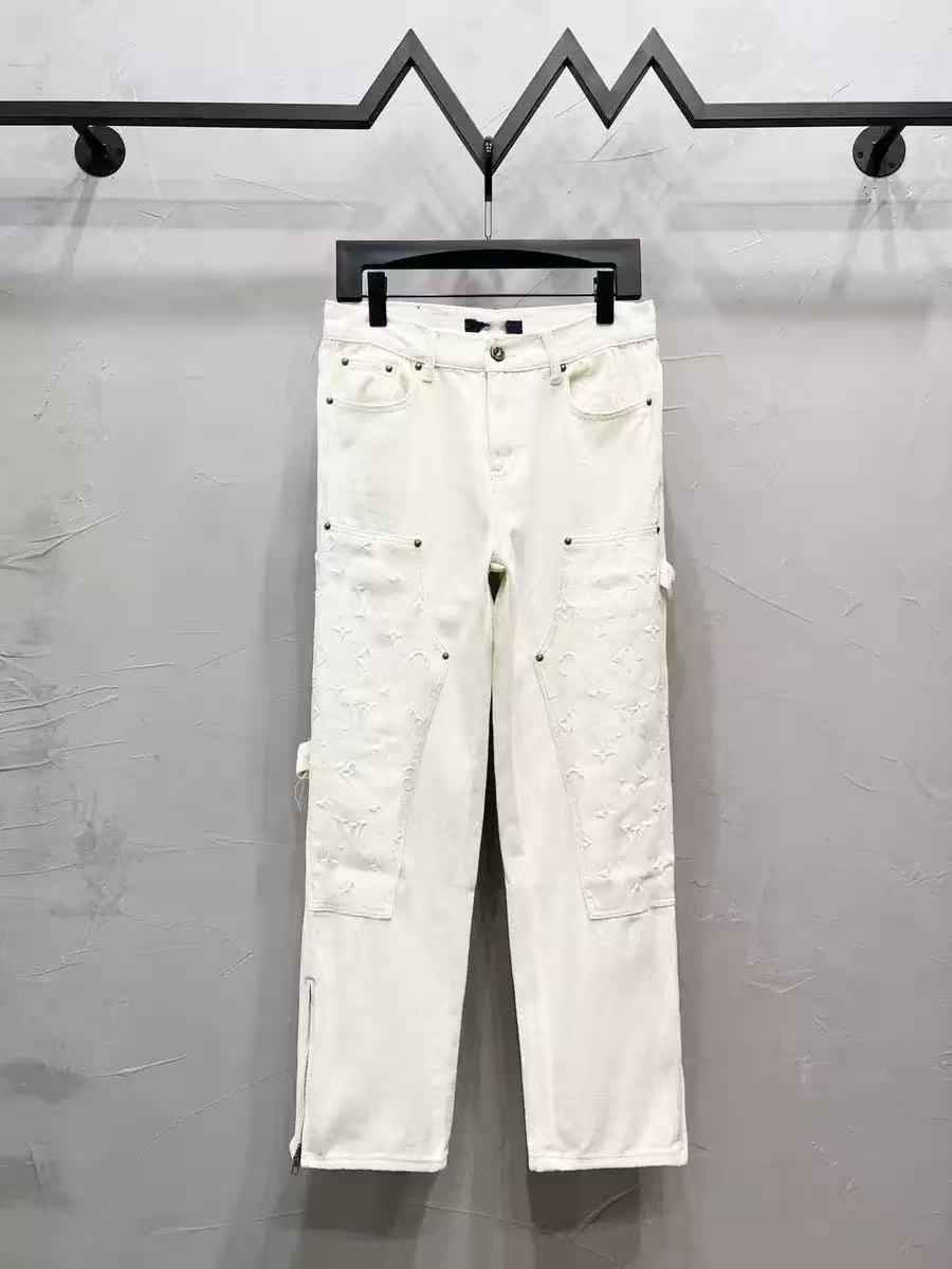 Louis Vuitton Jeans Monogram Denim — 40