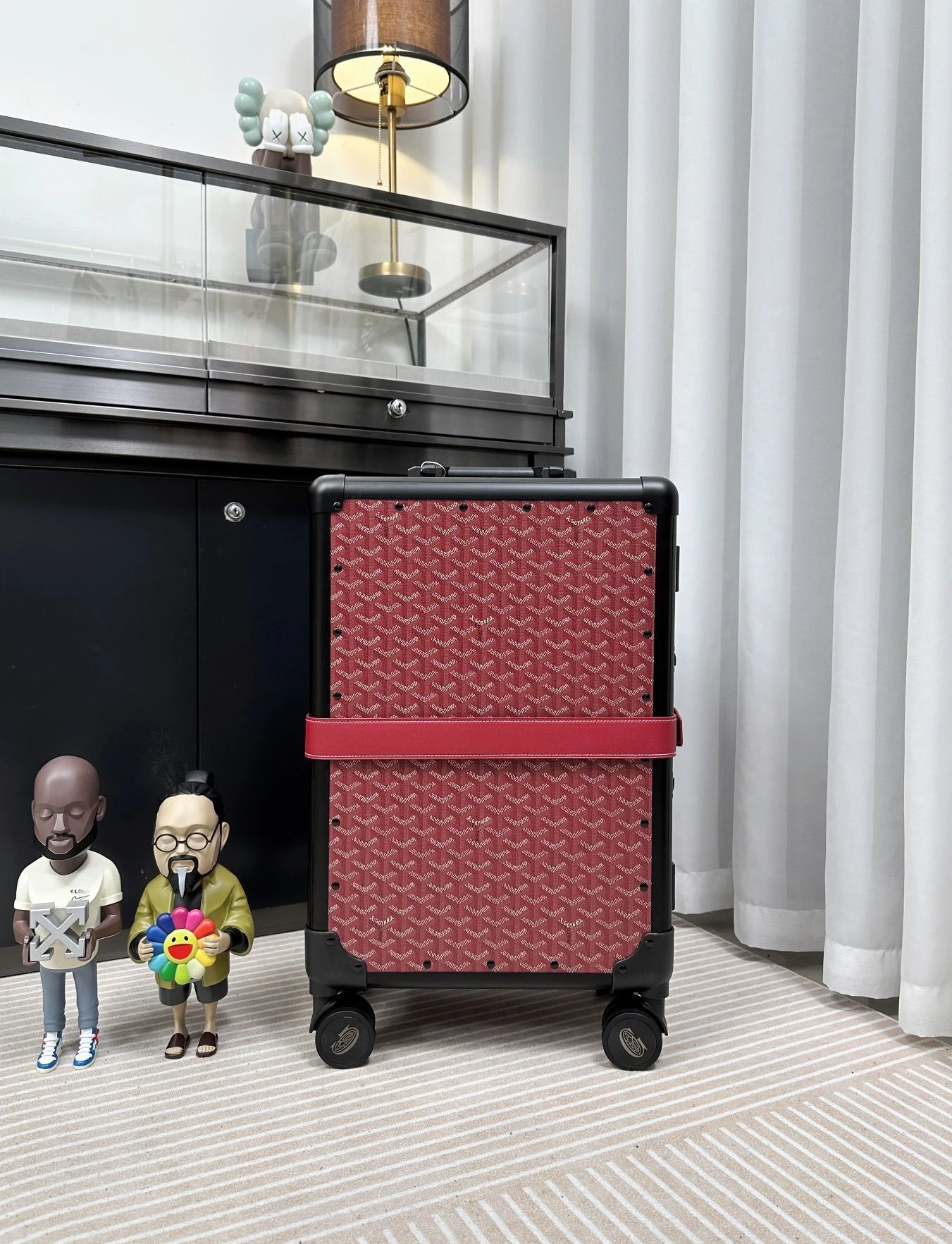 Goyard Travel Bags 20-Inch Monogram Rolling Suitcase image 3