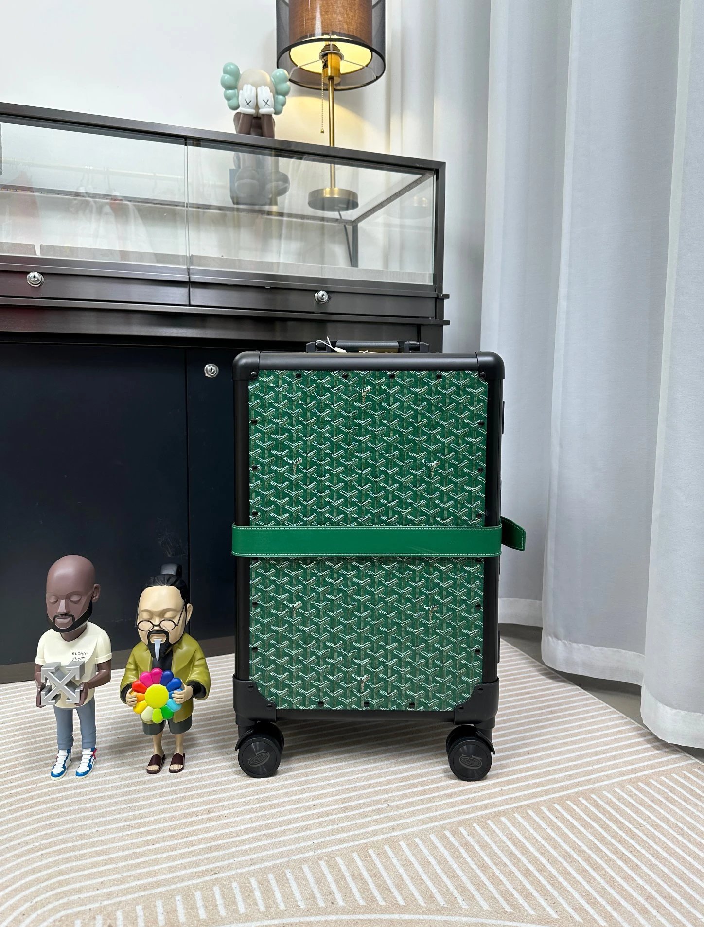 Goyard Travel Bags 20-Inch Monogram Rolling Suitcase image 6