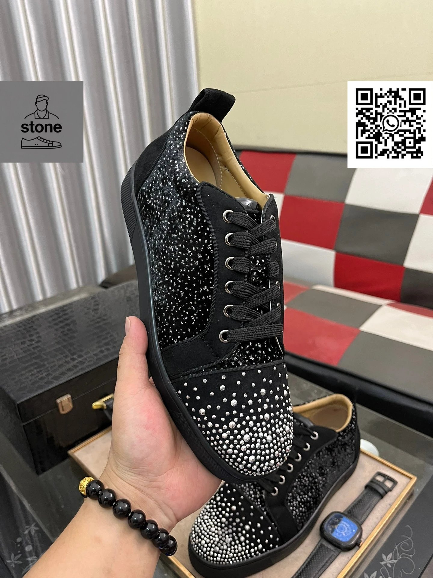 Unbranded Sneakers Low-Top Lace-Up with Spiked Toe Options — 12