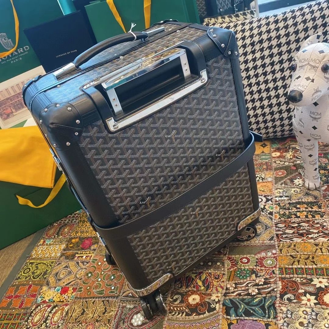 Goyard Travel Bags 20-Inch Monogram Rolling Suitcase image 8