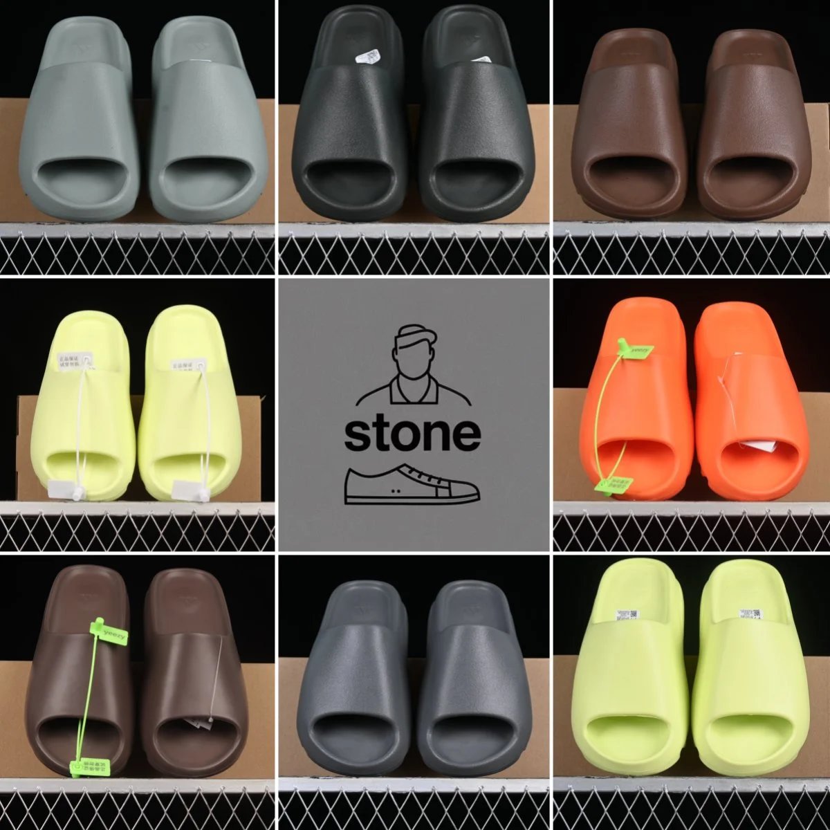 2026ST Kanye west x Yeeeezy slippers
