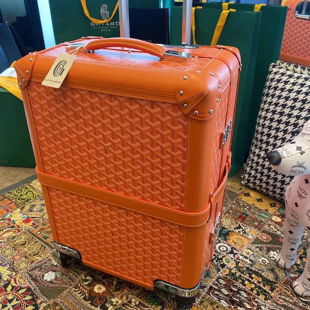 Goyard Travel Bags 20-Inch Monogram Rolling Suitcase image 9