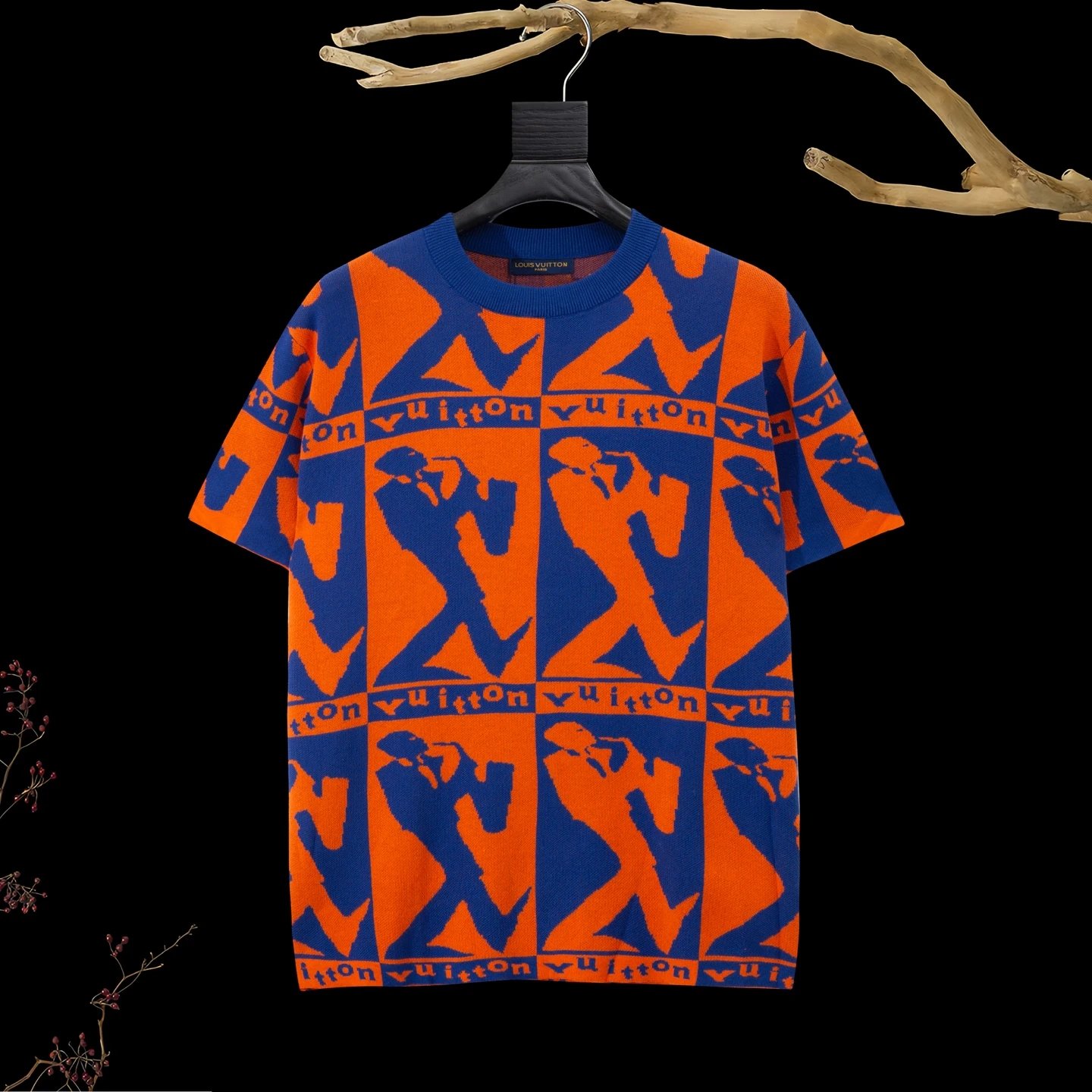 Louis Vuitton Shirts Monogram Knit Polo Shirt — 27