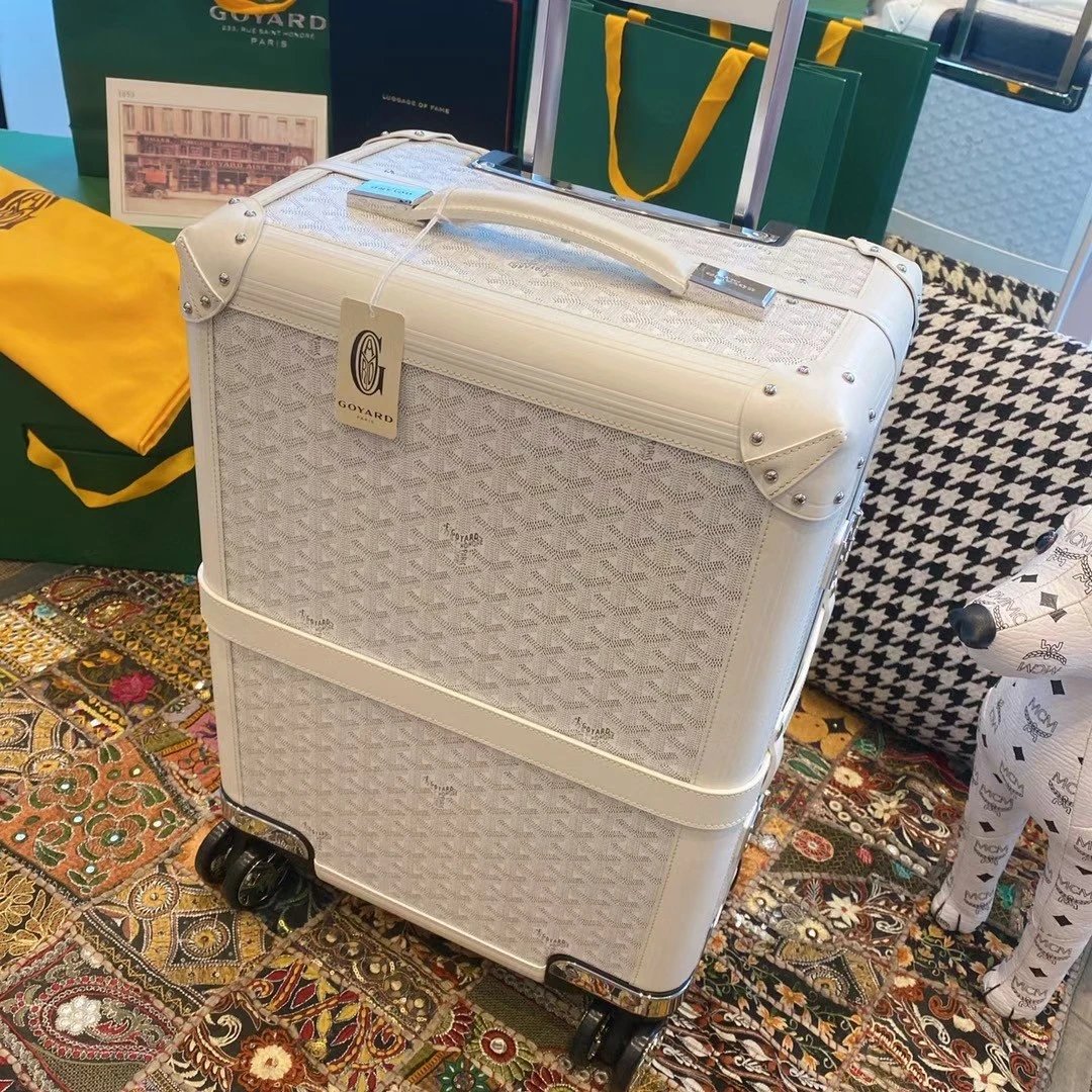 Goyard Travel Bags 20-Inch Monogram Rolling Suitcase image 10